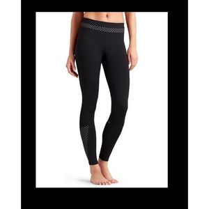 ATHLETA Miles Compression Leggings Reflective Run
